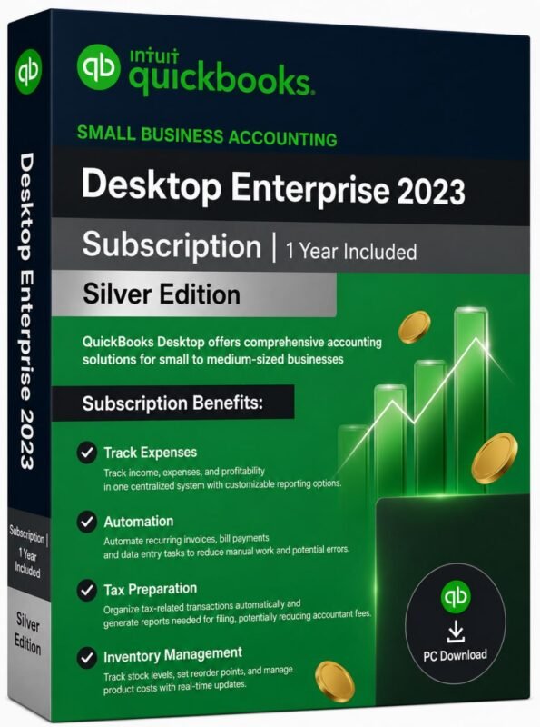 QuickBooks Desktop Enterprise 2023 – Authentic 1-Year Subscription | Guaranteed Activation