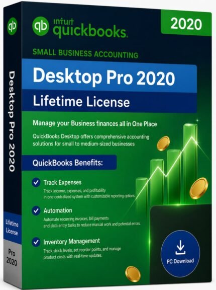 QuickBooks Desktop Pro 2020 – Authentic Lifetime License | Guaranteed Activation